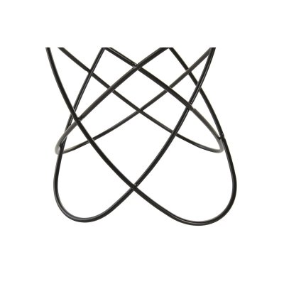 DKD Home Decor Kynttelikkö Musta Kullattu Metalli Moderni 20 x 23 cm (2 osaa)