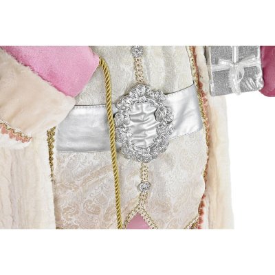 DKD Home Decor Joulukuusenpallo Harmaa Pinkki 60 x 50 124 cm Polyesteri