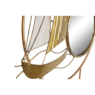 DKD Home Decor Koristehahmo Peili Kullattu Metalli Välimeren (53 x 9 67 cm)