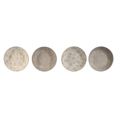 Home ESPRIT Lautassetti Ruskea beige Posliini 20 x 4 cm