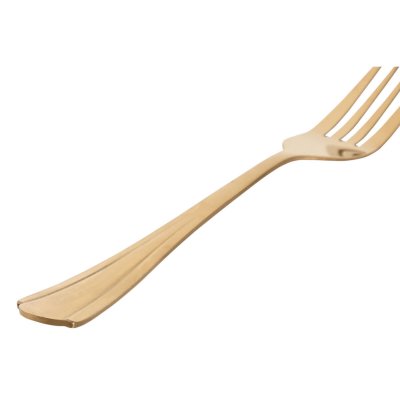 Home ESPRIT Ruokailuvälineet Kullattu Ruostumaton teräs 2 x 0, 4 24 cm 16 Kappaletta