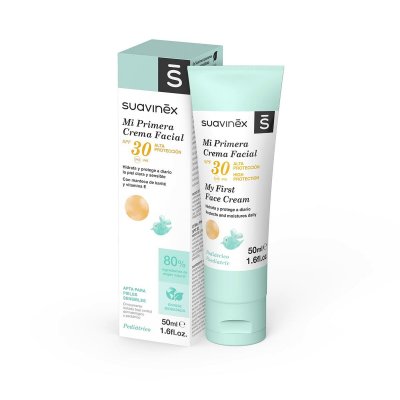 Suavinex Kosteuttava kasvovoide vauvoille Crema Spf 30 50 ml