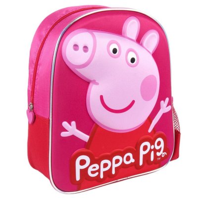 Skolebag Peppa Pig Rosa 25 x 31 x 10 cm