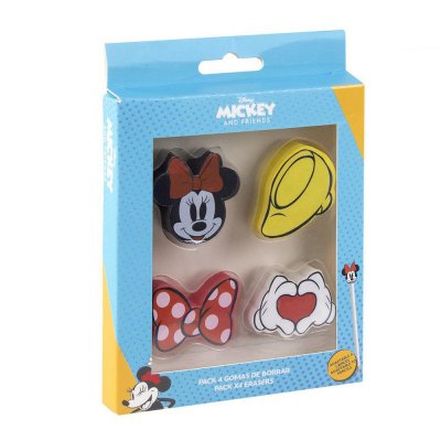Pyyhekumisetti Minnie Mouse (4 pcs)