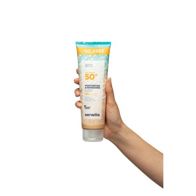 Sensilis Aurinkosuoja MOISTURIZING & REFRESHING Spf 50+ 250 ml