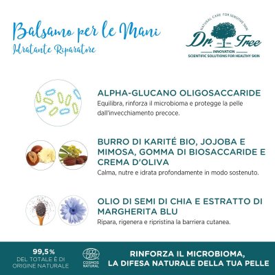 Dr. Tree Kosteuttava jalkavoide REPARADOR BÁLSAMO 50 ml