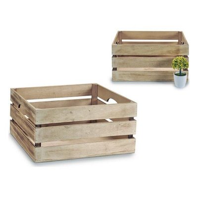 Dekorative Box Holz 40,5 x 20 x 30,5 cm