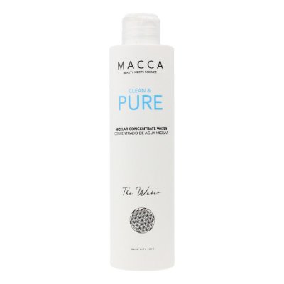Sminkefjerner micellar water Clean & Pure Macca Clean Pure Konsentrert 200 ml