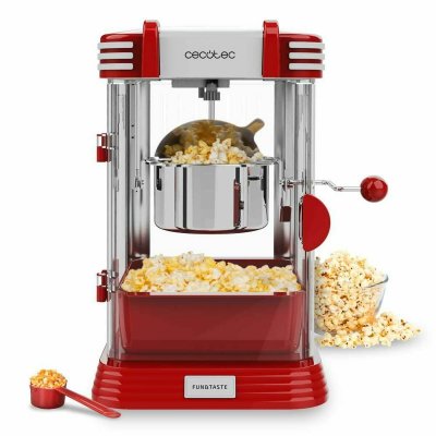 Cecotec Popcorn-kone Fun&Taste P’Corn Classic 300 W Punainen Ruostumaton teräs