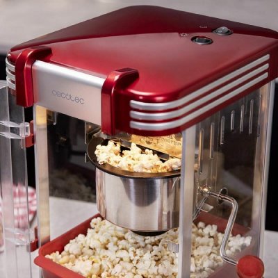 Cecotec Popcorn-kone Fun&Taste P’Corn Classic 300 W Punainen Ruostumaton teräs