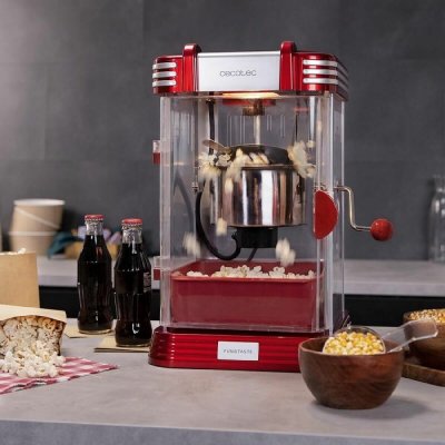 Cecotec Popcorn-kone Fun&Taste P’Corn Classic 300 W Punainen Ruostumaton teräs