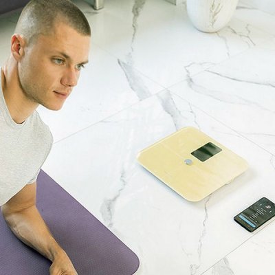 Cecotec Digitaalinen henkilövaaka Keltainen