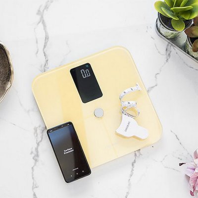 Cecotec Digitaalinen henkilövaaka Keltainen
