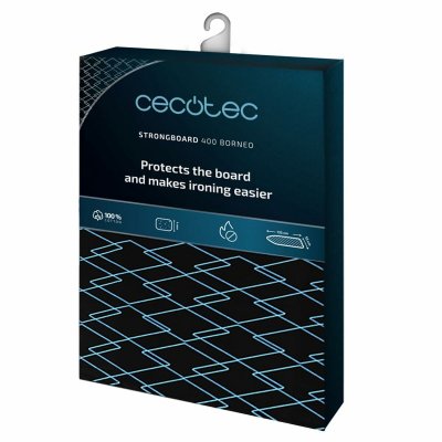 Cecotec Silityslaudan suoja StrongBoard 400 Borneo Musta Puuvilla