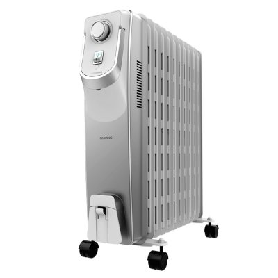 Cecotec Oljefylt Radiator (11 kammer) ReadyWarm 11000 2500 W Sølv Metall
