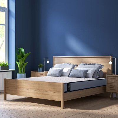 Cecotec Flow ViscoCare 1900 viskoelastinen patja 90x200 cm, medium, 21 cm korkea Sininen Polyesteri