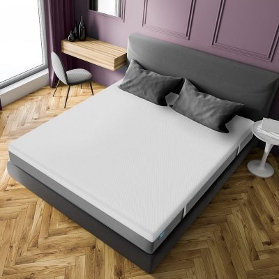 Cecotec Viskoelastinen patja suojuksella Flow Original 135 x 190 cm Valkoinen