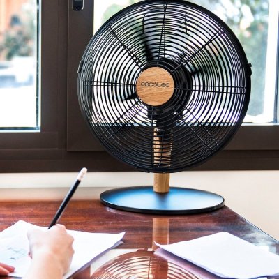 Cecotec Pöytätuuletin EnergySilence 600 WoodDesk Musta 40 W