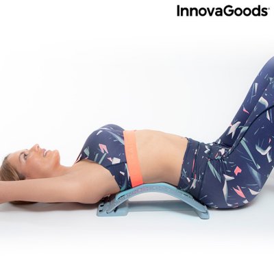 InnovaGoods Lanteen asentokorjaaja, venyttäjä ja tuki paine- magneettipisteillä Lumport Sininen