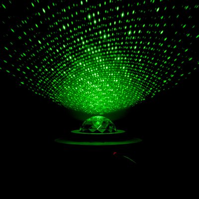 InnovaGoods LED-tähtiprojektori kaiuttimella Sedlay Valkoinen