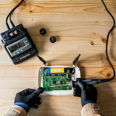 Cecotec Juotosasema CecoRaptorPerfect SolderStation 600 Advance Hitsaus Musta