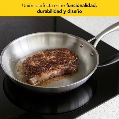 Castey Pannu E-S26 Harmaa Ruostumaton teräs Ø 26 cm