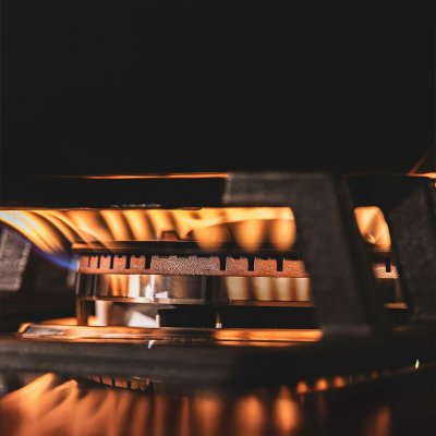 Cecotec Kaasukäyttöinen keittolevy Bolero Squad G 1200F Inox 3500 W 29 x 50 cm Ruostumaton teräs