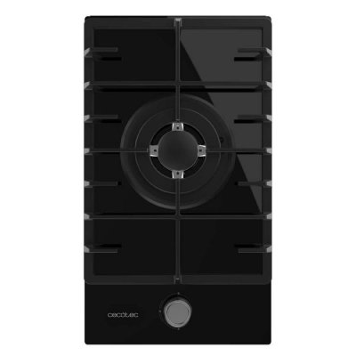 Cecotec Kaasukäyttöinen keittolevy Bolero Squad G 1200F 3500 W 29 x 50 cm Musta Lasi