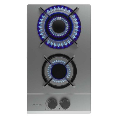 Cecotec Kaasukäyttöinen keittolevy Bolero Squad G 2200S Inox 5250 W 29 x 50 cm Ruostumaton teräs