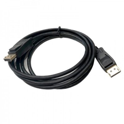 Kabel DisplayPort 3GO CDPDP-2M Zwart 2 m