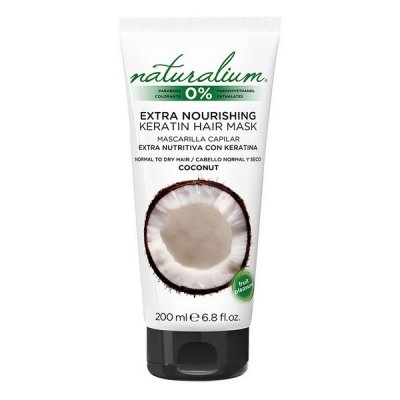Ravitseva hiusnaamio Coconut Keratin Naturalium (200 ml)