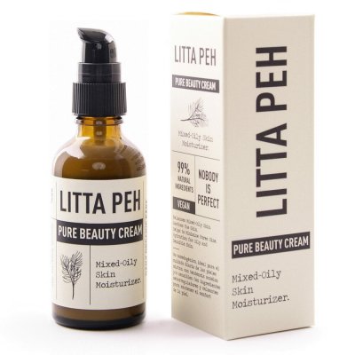 Fuktighetsgivende ansiktskrem Litta Peh Pure Beauty Cream (50 ml)