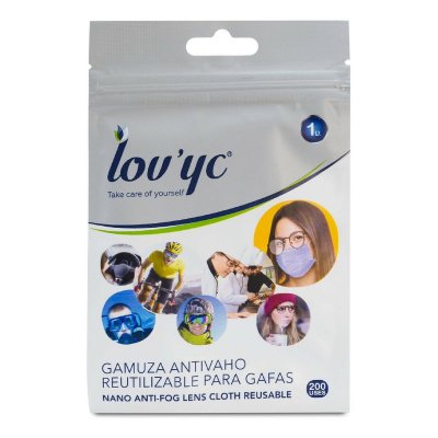 Anti-condensdoekjes voor brillen Lovyc 019000911 (1 uds)