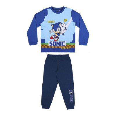 Schlafanzug Für Kinder Sonic Blau