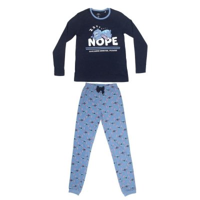 Pyjamat Stitch Nainen Sininen