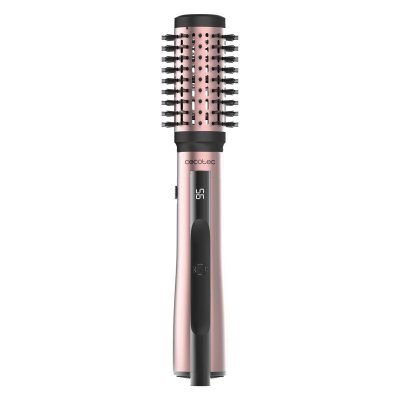 Cecotec 3-in-1 AirGlam 14in1 Flex 1200W ioninen keraaminen kuivausharja Vaaleanpunainen Keramiikka