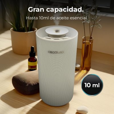Cecotec Ilmankostutin PureAroma 3000 10L 10W Bluetooth Kaiutin LED 3 tilaa valkoinen Muovi