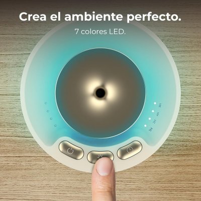 Cecotec Ilmankostutin PureAroma 3000 10L 10W Bluetooth Kaiutin LED 3 tilaa valkoinen Muovi