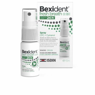 Isdin Suusuihke Bexident Fresh Breath 15 ml Spray Raikas hengitys