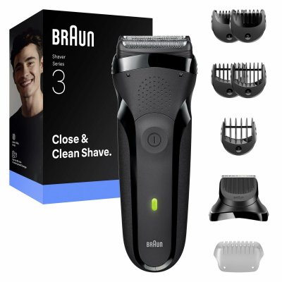 Braun Sähköpartakone Series 3 Harmaa