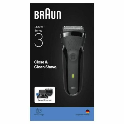 Braun Sähköpartakone Series 3 Harmaa