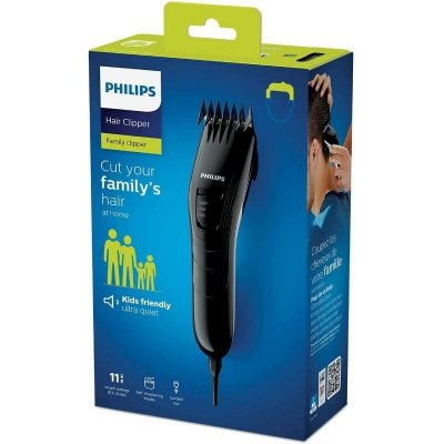 Philips Hiustenleikkuri/partakone QC5115/15 * Musta Ruostumaton teräs