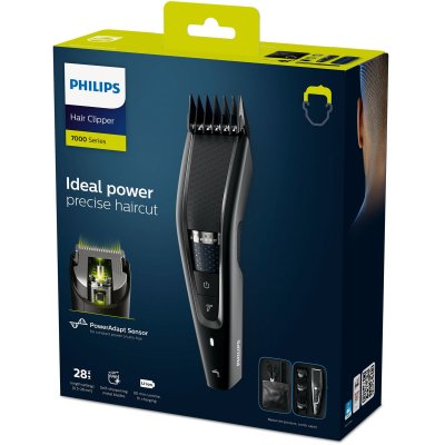 Philips Hiustenleikkuri/partakone Series 7 HC7650/15 Ruostumaton teräs