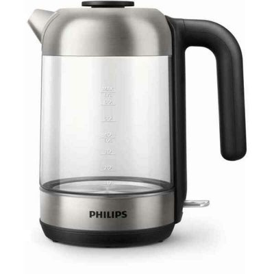 Philips Vedenkeitin HD9339/80 Musta 1, 7 L Teräs 2200 W Ruostumaton
