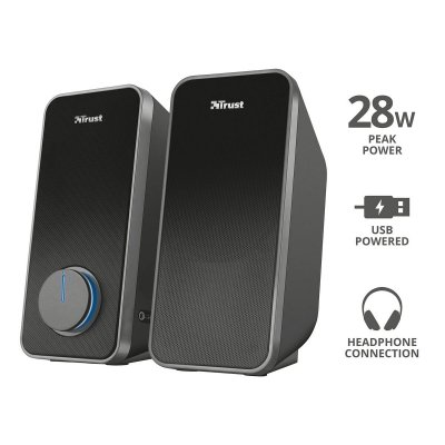 Trust PC-kaiuttimet 20179 Musta 14 W