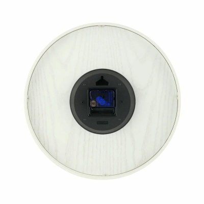 Nextime Seinäkello 3096WI 35 cm Valkoinen Puu