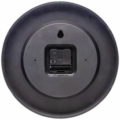 Nextime Seinäkello 7354 30 cm Musta Muovi