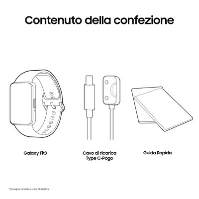 Samsung Älykello Galaxy Fit3 Pinkki 1, 6" 208 mah (Kunnostetut Tuotteet A) Vaaleanpunainen Alumiini