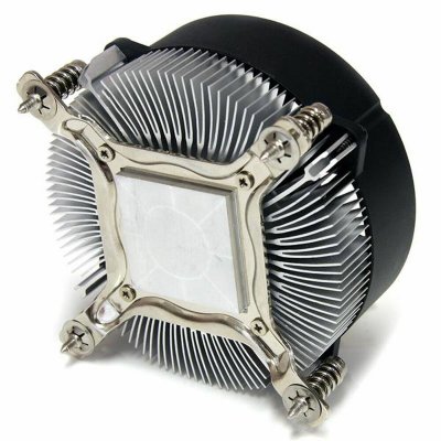 Startech CPU-tuuletin FAN1156PWM LGA 1155 1156 Musta Alumiini