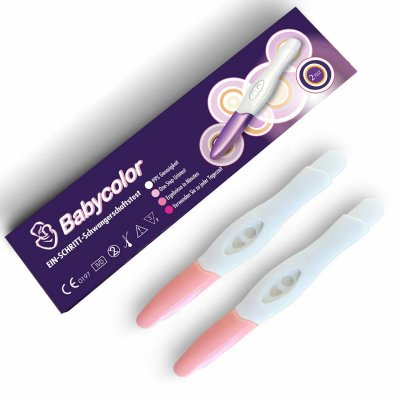 Schwangerschaftstests Babycolor (Restauriert A+)